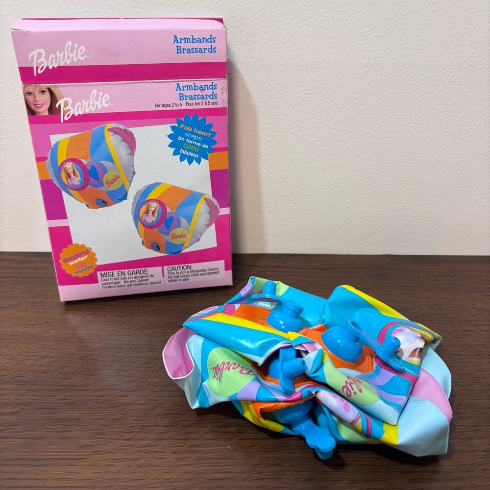 2002 Barbie Mattel Swim Armbands